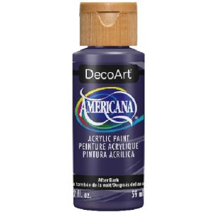 DecoArt Americana Acrylic Paint - (2oz/59ml)  After Dark