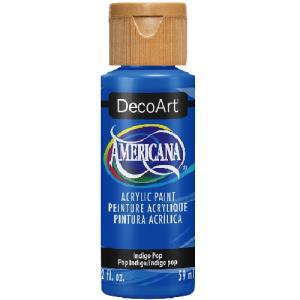 DecoArt Americana Acrylic Paint - (2oz/59ml)  Indigo Pop
