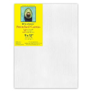 Strathmore 300 Series Deep Edge Stretched Canvas-9"x12"  ST314-09