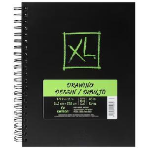 Canson XL Drawing Hardbound Book 5.5" x 8.5" - (60 Sheets, 70lb)