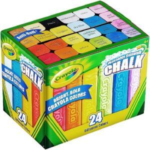 Crayola Sidewalk Chalk - (24 Pack) Assorted Colors  51-2024