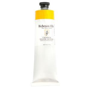 Richeson Shiva Series Oil Paint - (5oz/150ml) Cadmium Yellow Medium