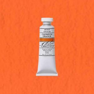 M. Graham & Co. Gouache Paint – (0.5oz/15ml) Cadmium Orange