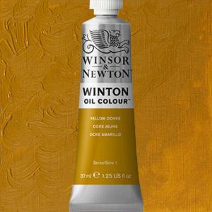 Winsor & Newton Winton Oil Colour Paint - (1.25oz/37ml) Yellow Ochre