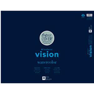 Strathmore Vision Watercolor Pad ( 640 ) 18" x 24" - (30 Sheets, 140lb) Tape Bound