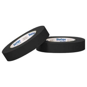 Shurtape General Purpose Colored Masking Tape 1" - Black