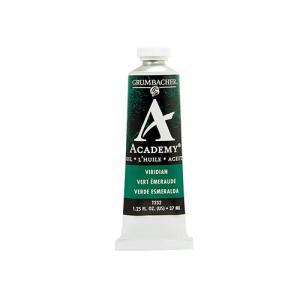 Grumbacher Academy Oil Paint - (1.25oz/37ml) Viridian Hue