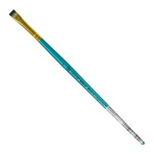 Royal Langnickel Menta 98 Brush for Acrylic - Short Handle, Chisel Blender #6