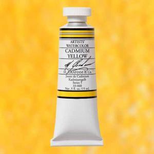 M. Graham & Co. Watercolor Paint – (0.5oz/15ml) Cadmium Yellow