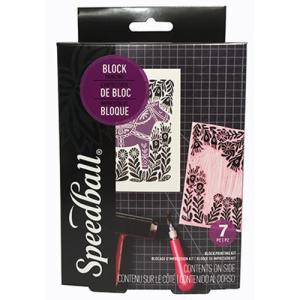 Speedball Super Value Block Printing Starter Kit (7 piece) 3471