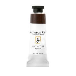Richeson Shiva Series Oil Paint - (1.25oz/37ml) Asphaltum