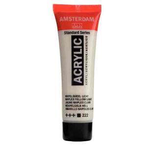 Royal Talens Amsterdam Acrylic Paint - (0.7oz/20ml) Naples Yellow Light