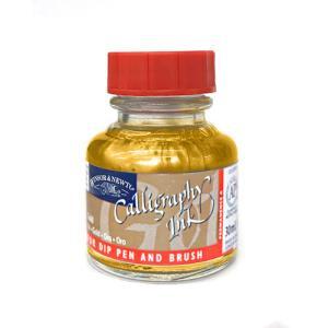 Winsor & Newton Calligraphy Ink - (1oz/30ml) Gold