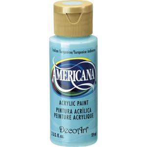 DecoArt Americana Acrylic Paint - (2oz/59ml) Indian Turquoise