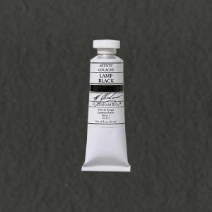 M. Graham & Co. Gouache Paint - (0.5oz/15ml) Lamp Black