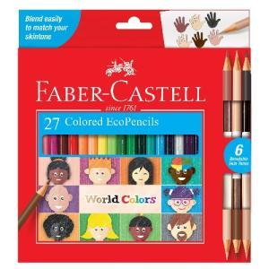 Faber-Castell World Colors Colored EcoPencils (27ct)