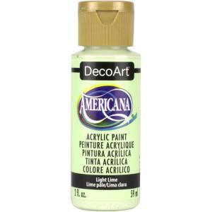 DecoArt Americana Acrylic Paint - (2oz/59ml) Light Lime