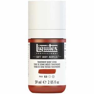 Liquitex Professional Soft Body Acrylic Paint - (2oz/59ml) Transparent Burnt Sienna