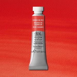 Winsor & Newton Professional Water Colour - (.17oz/5ml) Cadmium Red