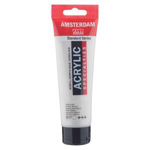 Royal Talens Amsterdam Acrylic Paint - (4.1oz/120ml) Pearl White