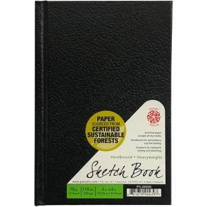 Pentalic Heavyweight Sketch Book 4" x 6" - (220 Pages, 70lb) Hardbound