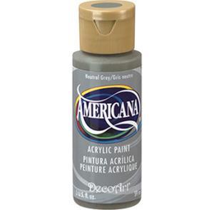 DecoArt Americana Acrylic Paint - (2oz/59ml) Neutral Grey