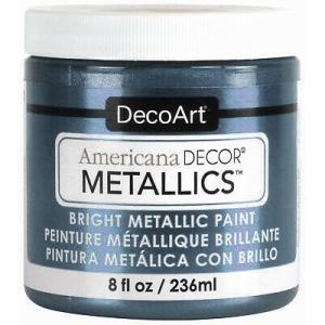 DecoArt Americana Decor Metallics Paint - (8oz/236ml) Pewter