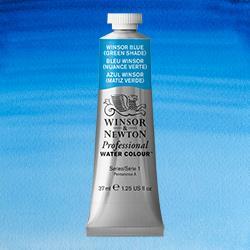 Winsor & Newton Professional Water Colour – (1.25oz/37ml) Winsor Blue (Green Shade)