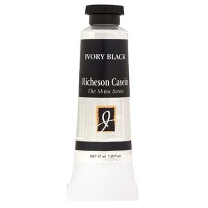 Richeson Shiva Series Casein Paint - (1.25oz/37mL) Ivory Black