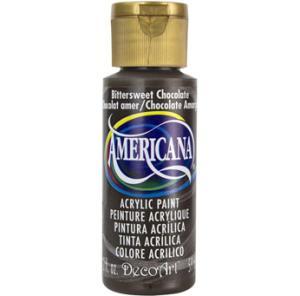 DecoArt Americana Acrylic Paint - (2oz/59ml) Bitter Sweet Chocolate