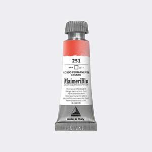 MaimeriBlu 12ml Watercolor- Permanent Red Light
