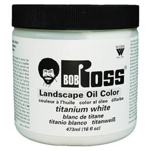 Bob Ross Landscape Oil Color – (16oz/473ml) Titanium White