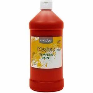 Handy Art Little Masters Tempera Paint - (32oz/946ml) Red
