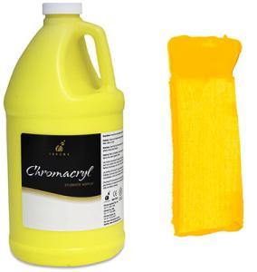 Chromacryl Acrylic Paint – 2 Liter (67.7oz)- Cool Yellow