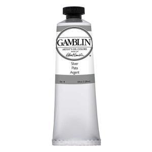 Gamblin Artist’s Oil Colors – (1.25oz/37ml) Silver