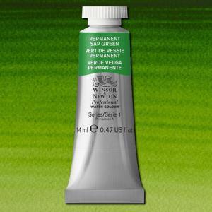 Winsor & Newton Professional Water Colour – (.47oz/14ml) Permanent Sap Green