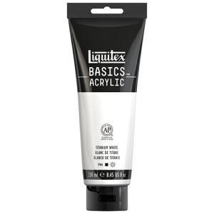 Liquitex Basics Acrylic Paint - (8.5oz/250ml) Titanium White