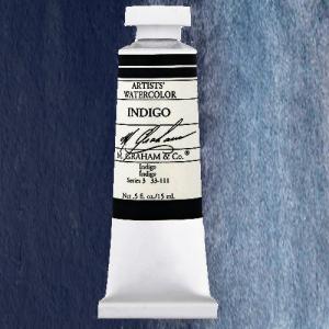 M. Graham & Co. Watercolor Paint - (0.5oz/15ml)  Indigo