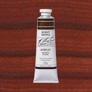 M. Graham & Co. Acrylic Paint - (2oz/60ml) Burnt Sienna