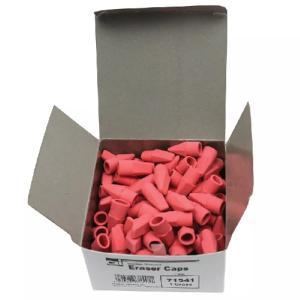 Charles Leonard Pink Pencil Cap Erasers-144ct