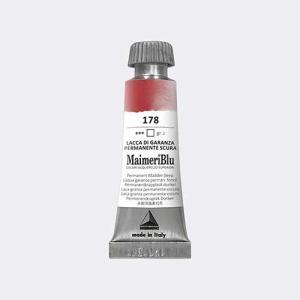MaimeriBlu 12ml Watercolor- Permanent Madder Deep