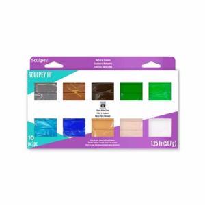 Sculpey III Oven-Bake Clay Multipack - (10 Count) Naturals