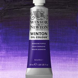 Winsor & Newton Winton Oil Colour Paint - (1.25oz/37ml) Dioxazine Purple