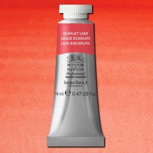 Winsor & Newton Professional Water Colour – (.47oz/14ml) Scarlet Lake