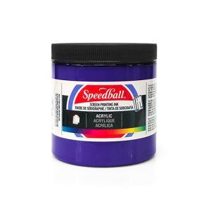 Speedball Screen Printing Acrylic Ink - (8oz/236.2ml) Violet