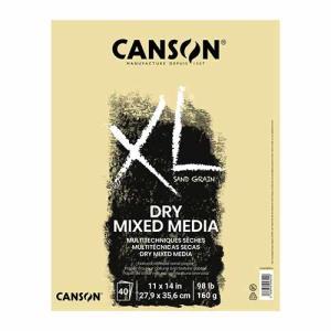 Canson XL Dry Mixed Media Natural- 11x14 (40 Sht)