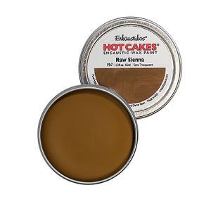 Enkaustikos Hot Cakes Encaustic Wax Paint - (1.5oz/45ml) Raw Sienna