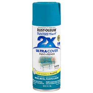 2x Ultra Cover 12oz Satin Spray- Lagoon