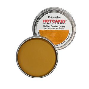 Enkaustikos Hot Cakes Encaustic Wax Paint - (1.5oz/45ml) Italian Golden Ochre