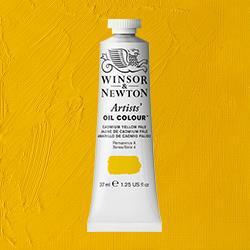 Winsor & Newton Artists' Oil Colour Paint - (1.25oz/37ml) Cadmium Yellow Pale